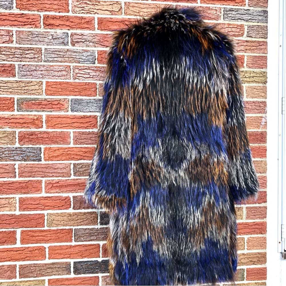 NWT Silver Fox CERTIFIED 100% real FUR COAT - Picture 2 of 16
